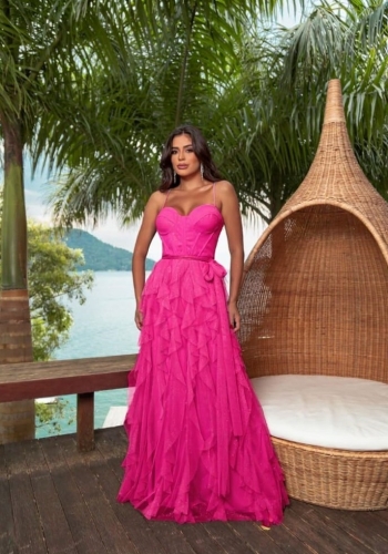 L560-vestido pink-fucsia -38